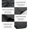 imagewirarpa Womens Modal Underwear Soft High Waist Briefs Ladies Panties 4 Pack Regular ampamp Plus SizeBlackDark GreyBlueRed