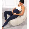 imagewirarpa Womens Maternity Leggings Over The Belly Pregnancy Yoga Pants Buttery Workout Activewear 25quotNavy