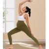 imagewirarpa Womens Maternity Leggings Over The Belly Pregnancy Yoga Pants Buttery Workout Activewear 25quotOlive Green