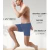 imagewirarpa Mens Underwear Boxer Briefs Micro Modal Covered Band Underpants with Fly 4 PackBlackRedGrayblueTeal