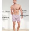 imagewirarpa Mens Underwear Boxer Briefs Micro Modal Covered Band Underpants with Fly 4 PackMulticolor