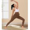imagewirarpa Womens Maternity Leggings Over The Belly Pregnancy Yoga Pants Buttery Workout Activewear 25quotBrown