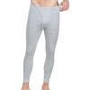 imagewirarpa Mens Cotton Long Johns Thermal Underwear Set Base Layer Lightweight Long Sleeve Top and BottomGrey