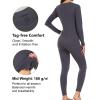 imagewirarpa Womens Cotton Thermal Underwear Set Long Johns Base Layer Pajama Set for Women Fall Top BottomDeep Grey