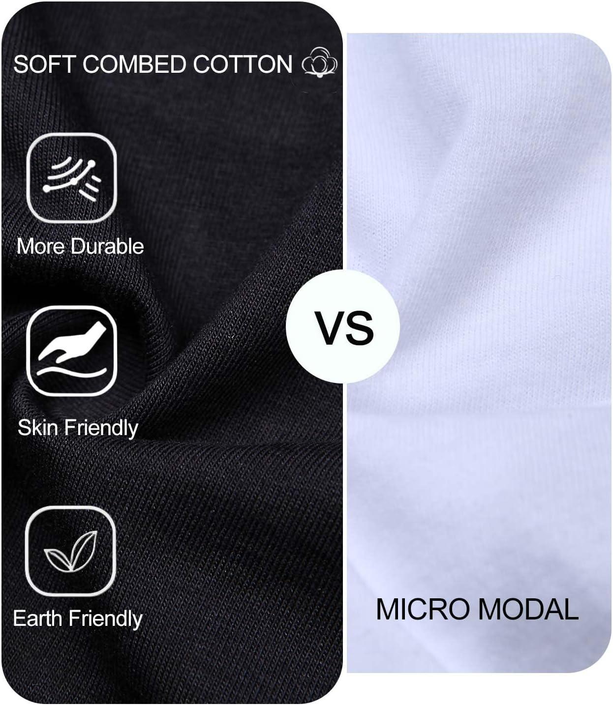 imagewirarpa Mens 100 Cotton Briefs Underwear No Fly Covered Waistband 4 PackBlack Dark Blue Dazzling Blue Skyway