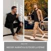 imagewirarpa Mens Long Johns Thermal Underwear Set Light Fleece Lined Base Layer Long Sleeve Top and BottomBlack