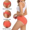 imagewirarpa Womens Cotton Underwear High Waist Stretch Briefs Soft Underpants Ladies Full Coverage Panties 5 PackMulticolor035 Pack