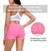 image:imagewirarpa Womens Boyshorts Panties Cotton Boxer Briefs for Ladies Underwear Shorts with Cotton Crotch 4 PackOrangeRedMint GreenLight Blue