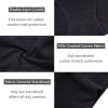 image:imagewirarpa Womens Cotton Underwear High Waisted Ladies Panties Full Coverage Briefs 4 Pack Regular amp Plus SizeBlack  Set 3