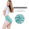 image:imagewirarpa Womens Cotton Underwear High Waisted Ladies Panties Full Coverage Briefs 4 Pack Regular amp Plus SizeSoothing SeaOrange Slate Rose Lilac Set 21