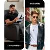 image:imagewirarpa Mens TShirts 100 Cotton Crewneck Short Sleeve Tees Casual Plain Mens T ShirtsBlackWhite
