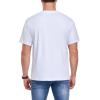 image:imagewirarpa Mens TShirts 100 Cotton Crewneck Short Sleeve Tees Casual Plain Mens T ShirtsWhite