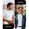 image:imagewirarpa Mens TShirts 100 Cotton Crewneck Short Sleeve Tees Casual Plain Mens T ShirtsWhite
