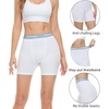 image:imagewirarpa Womens Boxer Briefs Cotton Underwear Anti Chafing Boy Shorts Panties 55 Inseam 4 PackBlackWhiteBlueHeather Gray