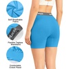 image:imagewirarpa Womens Boxer Briefs Cotton Underwear Anti Chafing Boy Shorts Panties 55 Inseam 4 PackLight BlueYellowSky BluePink