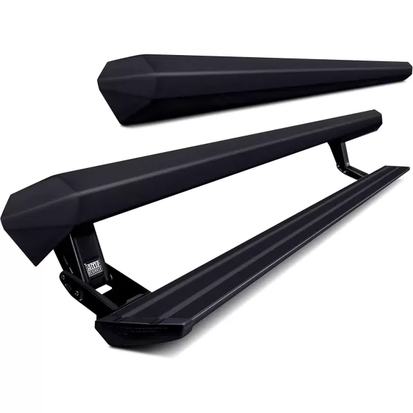 imageAMP Research RealTruck PowerStep PlugNPlay  Fits 2014  2018 Chevrolet Silverado ampamp GMC Sierra 1500 ampamp more See Description  7615401A  Ergonomic RustProof Aluminum True Flush MountPowerStep Smart Series