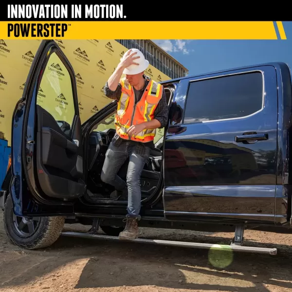 imageAMP Research RealTruck PowerStep PlugNPlay  Fits 2014  2018 Chevrolet Silverado ampamp GMC Sierra 1500 ampamp more See Description  7615401A  Ergonomic RustProof Aluminum True Flush MountPowerStep PlugNPlay