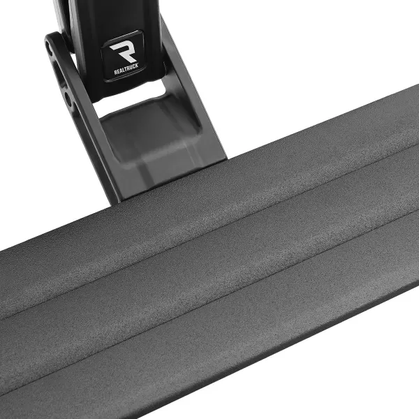 imageAMP Research RealTruck PowerStep PlugNPlay  Fits 2023  2024 Ford F250F350 LariatKing RanchPlatinumLtd ampamp F450 Sync 4 Models  7624201A  Ergonomic RustProof Aluminum True Flush MountPowerStep Vision Series