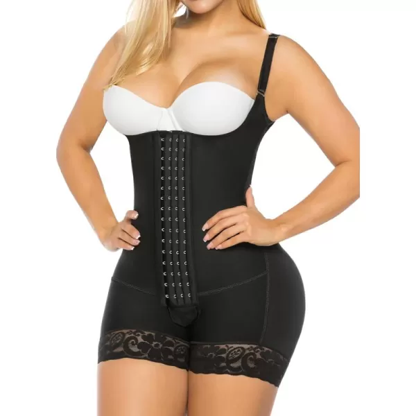 SHAPERX Shapewear Tummy Control Fajas Colombianas High Compression Body Shaper for Women Butt Lifter Thigh Slimmer