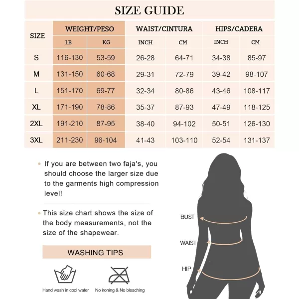 SHAPERX Shapewear Tummy Control Fajas Colombianas High Compression Body Shaper for Women Butt Lifter Thigh Slimmer