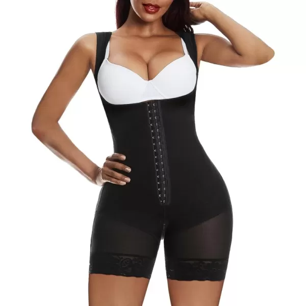 SHAPERX Shapewear for Women Tummy Control Fajas Colombianas Body Shaper Butt Lifter Thigh Slimmer Shorts)