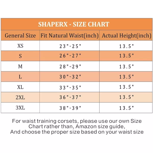 SHAPERX Women 24 Double Steel-Boned Longline Heavy Duty Waist Training Corsets Shaper