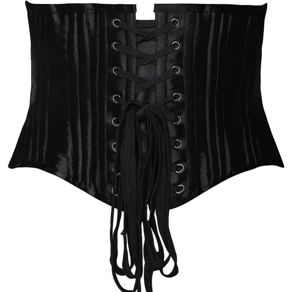 SHAPERX Women's 26 Steel Boned Corset Short Torso Heavy Duty Waist Trainer Corset for Weight Loss