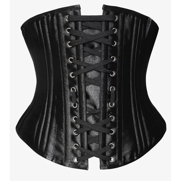 SHAPERX Women's Waist Training Corsets Underbust Heavy Duty 26 Steel Boned Hourglass Silhouette Body Shaper