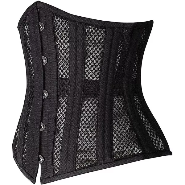 SHAPERX Women's Waist Training Corsets Underbust Heavy Duty 26 Steel Boned Hourglass Silhouette Body Shaper
