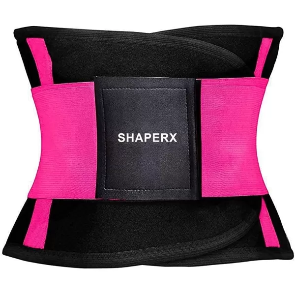 SHAPERX Women Waist Trainer Eraser Belt Tummy Control Waist Trimmer Slimming Belly Band Shaper