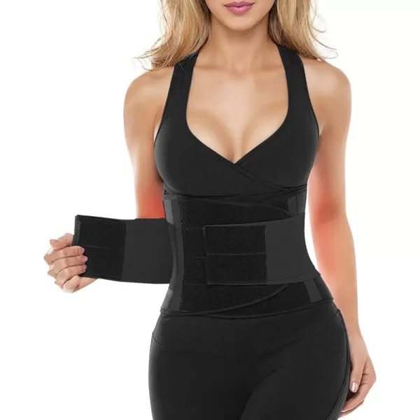 SHAPERX Women Waist Trainer Eraser Belt Tummy Control Waist Trimmer Slimming Belly Band Shaper