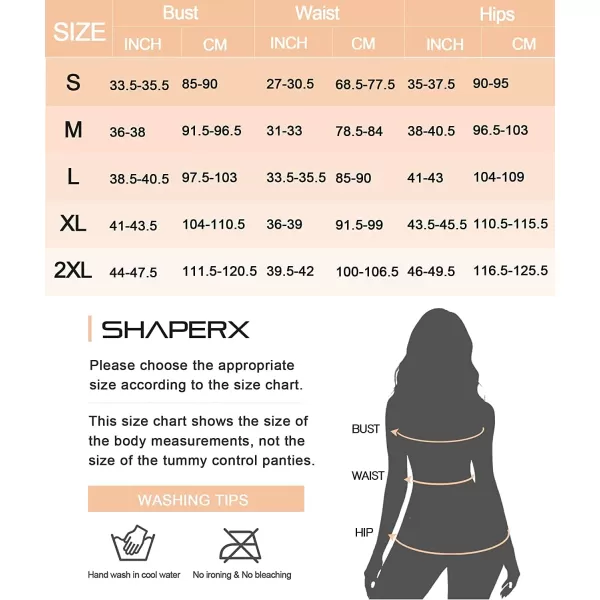 SHAPERX Shapewear for Women Tummy Control Open Bust Thigh Slimmer Body Shaper