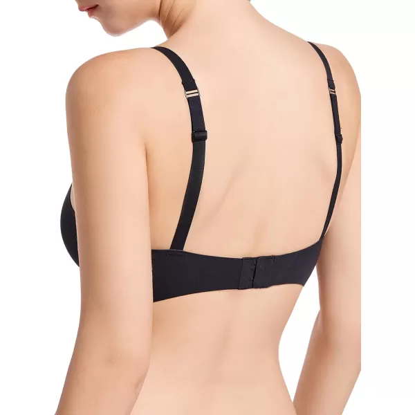SHAPERX Wireless Scoop Bras for Women Small to Plus Size Seamless Everyday Bra with Removable Pads