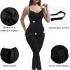 imageSHAPERX Hourglass Leggings 360 Compression 2 Sizes Look Full Body Shaper Breathable No Roll DownBlack Full Body