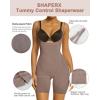 imageSHAPERX Shapewear for Women Tummy Control Open Bust Thigh Slimmer Body ShaperCocoaunderbust