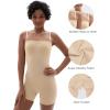 imageSHAPERX Strapless Shortie Bodysuit for Women Tummy Control Shapewear Seamless Sculpt Body Shaper with Removable StrapsBeige Shorts