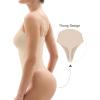 imageSHAPERX Strapless Shortie Bodysuit for Women Tummy Control Shapewear Seamless Sculpt Body Shaper with Removable StrapsBeige Thong