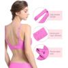 imageSHAPERX Wireless Scoop Bras for Women Small to Plus Size Everyday Bra with Removable PadsPink