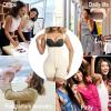 imageSHAPERX Shapewear for Women Tummy Control Body Shaper Butt Lifter Bodysuit Postpartum Girdles with Adjustable StrapsBeige Hooks