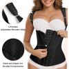 imageSHAPERX Waist Trainer Corset for Women Tummy Control Sport Girdle Hourglass Waist Cincher Body Shaper with Steel BonedBlack