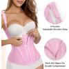 imageSHAPERX Waist Trainer Corset for Women Tummy Control Sport Girdle Hourglass Waist Cincher Body Shaper with Steel BonedPink