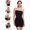 imageSHAPERX Shapewear Dress for Women Tummy Control Full Slip for Under Dresses Seamless Sculpt Body Shaper1black