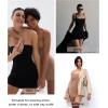imageSHAPERX Shapewear Dress for Women Tummy Control Full Slip for Under Dresses Seamless Sculpt Body Shaper1sienna