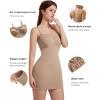 imageSHAPERX Shapewear Dress for Women Tummy Control Full Slip for Under Dresses Seamless Sculpt Body Shaper1sienna