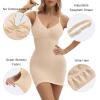 imageSHAPERX Shapewear Dress for Women Tummy Control Full Slip for Under Dresses Seamless Sculpt Body ShaperBeige