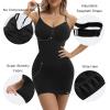 imageSHAPERX Shapewear Dress for Women Tummy Control Full Slip for Under Dresses Seamless Sculpt Body ShaperBlack