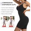 imageSHAPERX Shapewear Dress for Women Tummy Control Full Slip for Under Dresses Seamless Sculpt Body ShaperBlack