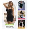 imageSHAPERX Shapewear Dress for Women Tummy Control Full Slip for Under Dresses Seamless Sculpt Body ShaperBlack