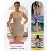 imageSHAPERX Shapewear Dress for Women Tummy Control Full Slip for Under Dresses Seamless Sculpt Body ShaperSienna