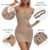 imageSHAPERX Shapewear Dress for Women Tummy Control Full Slip for Under Dresses Seamless Sculpt Body ShaperSienna